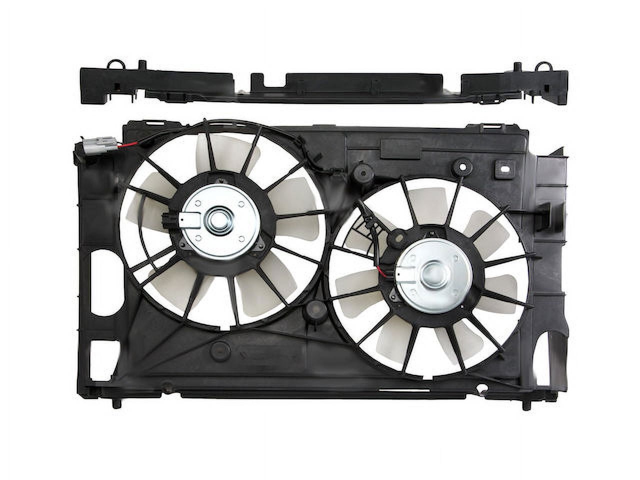 Radiator Fan Assembly - Compatible with 2010 - 2014 Toyota Prius 2011 ...