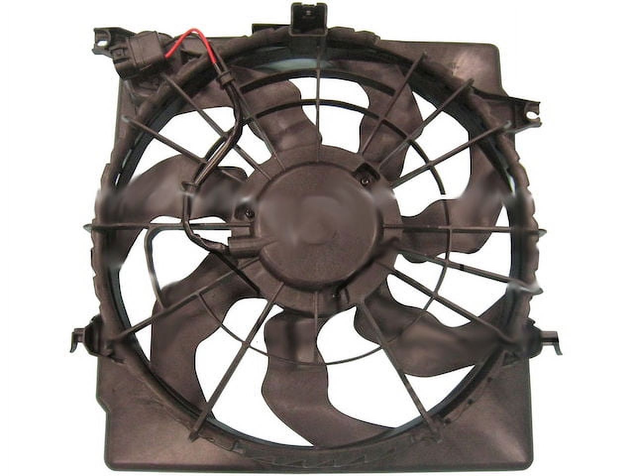 Radiator Fan Assembly - Compatible with 2011 - 2013 Hyundai Sonata