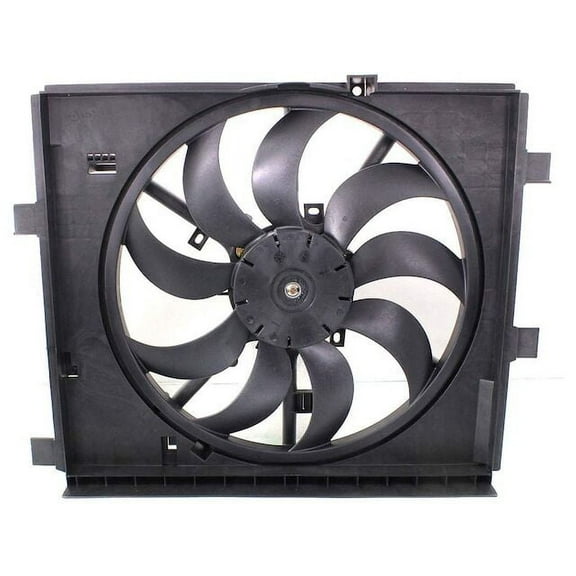 Radiator Fan Assembly - Compatible with 2011 - 2017 Nissan Juke 2012 2013 2014 2015 2016
