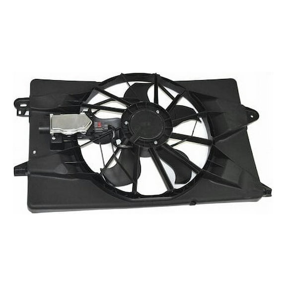 Radiator Fan Assembly - Compatible with 2013 - 2016 Dodge Dart 2014 2015