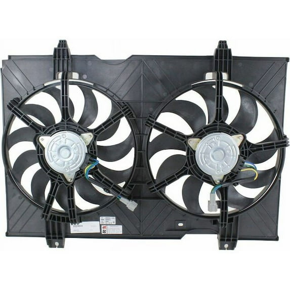 Radiator Fan Assembly - Compatible with 2013 - 2018 Nissan NV200 2014 2015 2016 2017