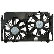 Radiator Fan Assembly - Compatible with 2013 - 2018 Toyota RAV4 Sport Utility 2.5L 4-Cylinder GAS 2014 2015 2016 2017