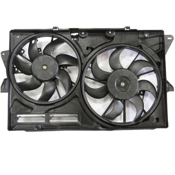 Radiator Fan Assembly - Compatible with 2013 - 2019 Ford Taurus Sedan 2014 2015 2016 2017 2018