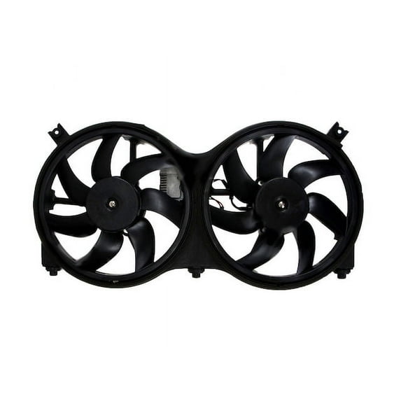 Radiator Fan Assembly - Compatible with 2013 - 2020 Nissan Pathfinder 2014 2015 2016 2017 2018 2019