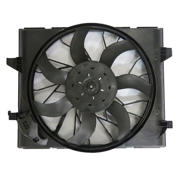 Radiator Fan Assembly - Compatible with 2014 - 2022 Dodge Durango Sport Utility 2015 2016 2017 2018 2019 2020 2021