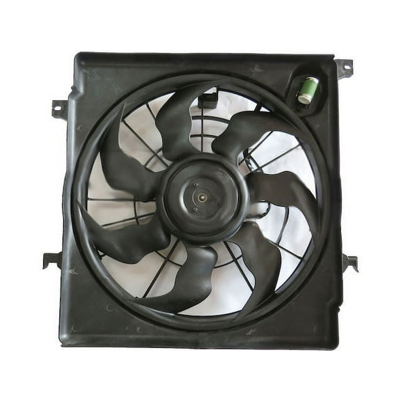 Radiator Fan Assembly - Compatible with 2014 Hyundai Sonata Sedan 2.0L 4-Cylinder