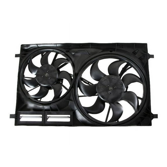 Radiator Fan Assembly - Compatible with 2015 - 2020 Ford Transit-350 2016 2017 2018 2019