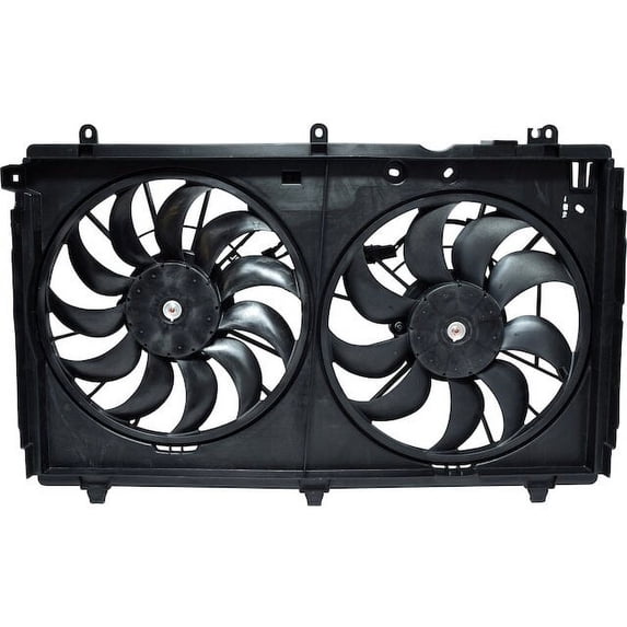 Radiator Fan Assembly - Compatible with 2016 - 2020 Mitsubishi Outlander 2.4L 4-Cylinder 4J12 VIN 3 2017 2018 2019