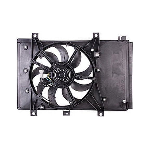 Radiator Fan Assembly - Compatible with 2017 - 2018 Toyota Yaris iA