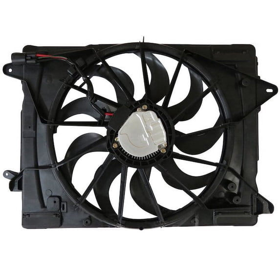 Radiator Fan Assembly - Compatible with 2022 Ford Maverick Crew Cab Pickup