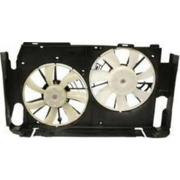 Radiator Fan & Motor Assembly for 2006-2008 2.4L Dual Fan Rav4