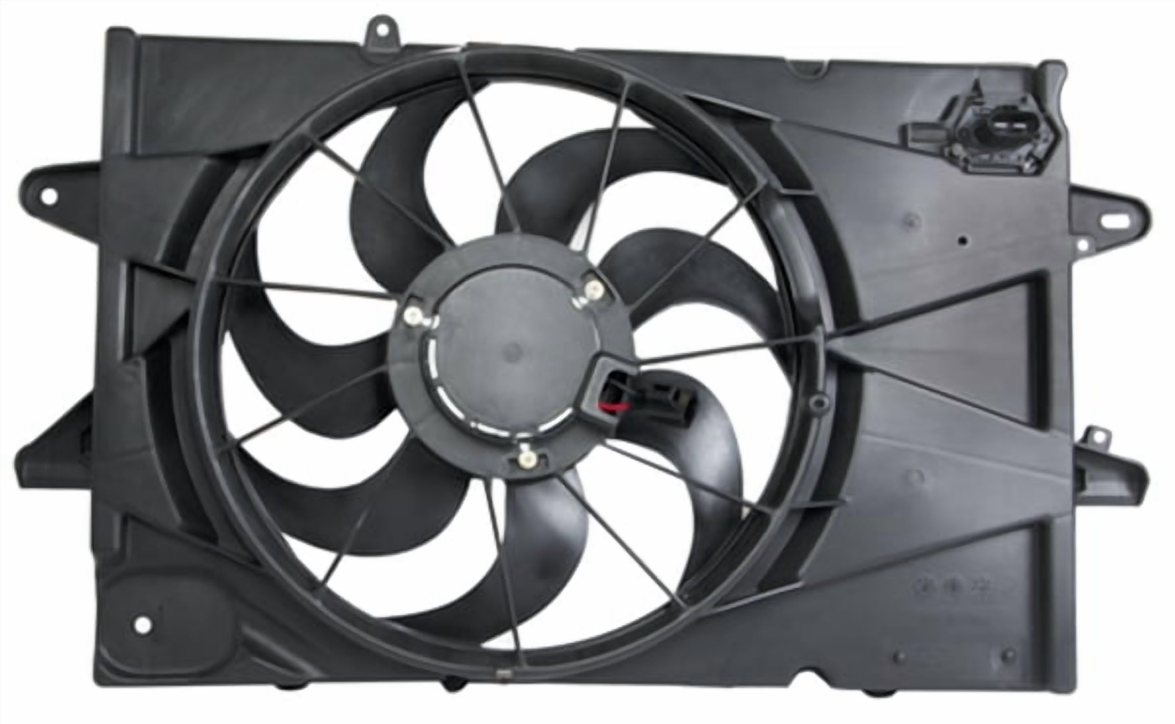 Topran Radiator Fan Motor Radiator Fan Motor Assembly - Walmart.com