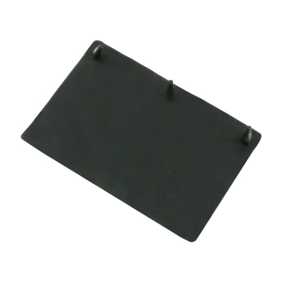 Speedway Motors Radiator Fan Shroud Rubber Bypass Flap Kit Black Rubber Airflow Relief Flaps with Aluminum Template for Aluminum Fan Shrouds Improves Cooling Airflow