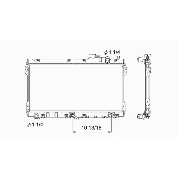 Radiator Fits 2006 Nissan Titan