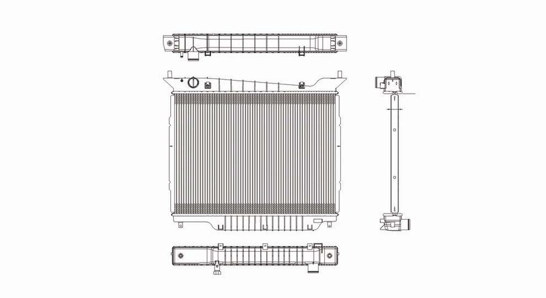 Radiator 2003 Ford Expedition
