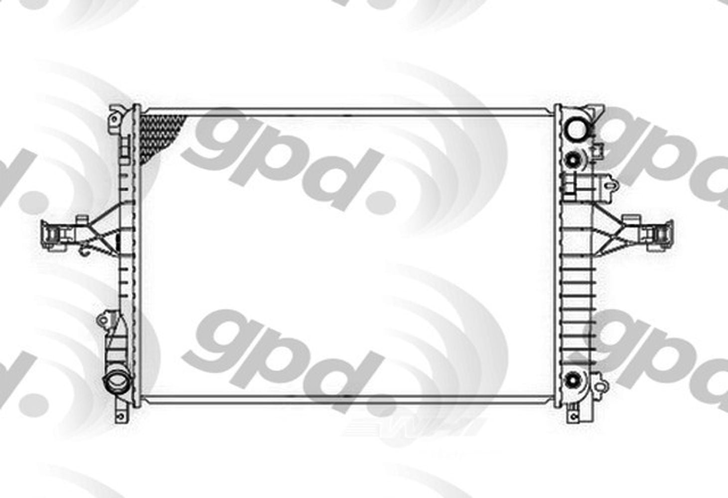 Radiator Fits select: 2003-2007 VOLVO XC70, 2001-2009 VOLVO S60