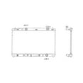 thumbnail image 1 of Radiator Fits select: 2007-2009 TOYOTA CAMRY, 1 of 3