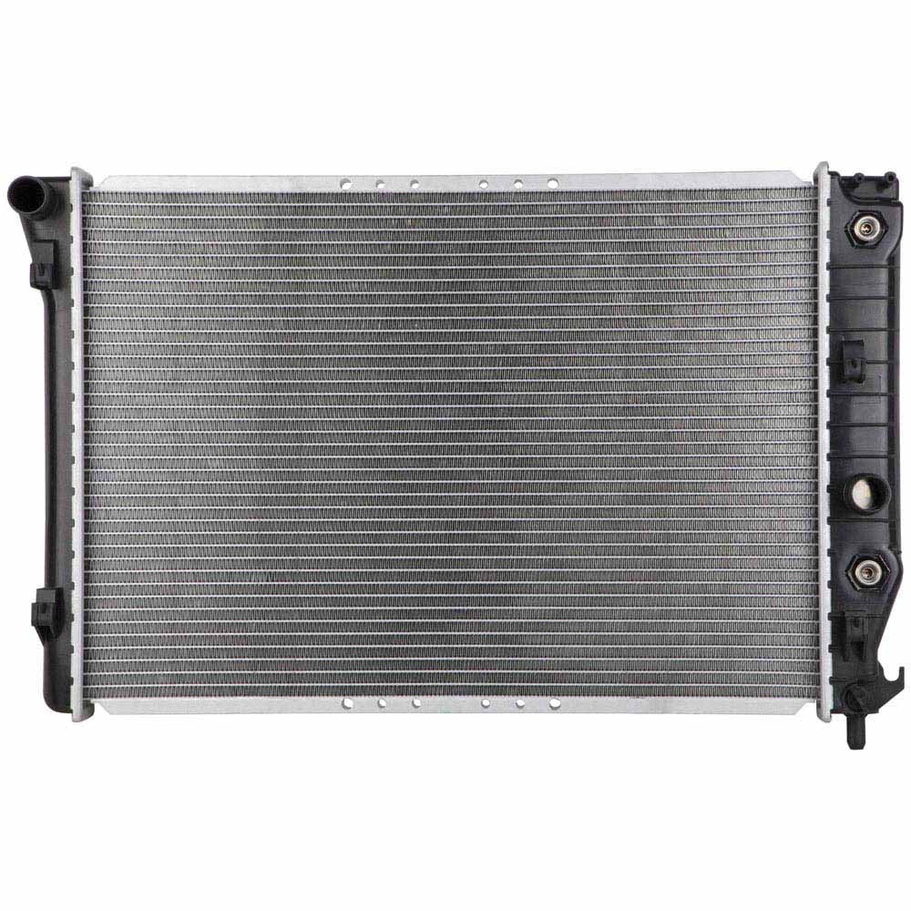 Radiator For Chevy Corvette C5 Manual Trans 1997-2004 + 1997-2000 ...