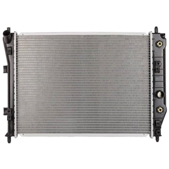 Radiator For Chevy Corvette C6 LS2 LS3 2005-2010 + SSR w/ 15/16" Core w/o Engine Oil Cooler - BuyAutoParts