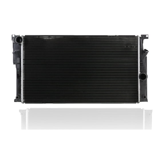 Radiator For/Fit 13568 15-16 BMW 2-Series Convertible, 14-16 2-Series Coupe, 15-16 3-Series Gran Turismo, 14-16 3-Series Sedan Without Super Ultra-Low Emissions + Sensor - Plastic Tank, Aluminum Core