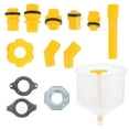 Radiator Funnel Spill Proof Coolant Filling Kit Bleeding for Refilling