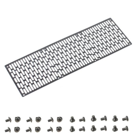 Radiator Guard Galvanized Steel Cooling Fan Plate Panel for PC Cooling Components Radiator Shield 14/28/42cm
