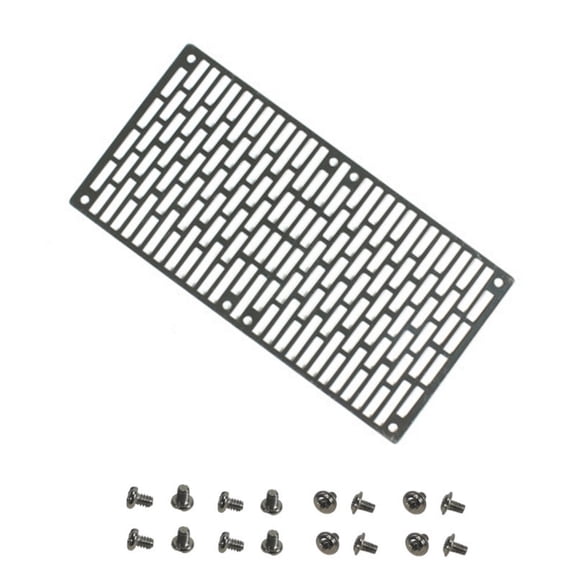 Radiator Guard Galvanized Steel Cooling Fan Plate Panel for PC Cooling Components Radiator Shield 14/28/42cm