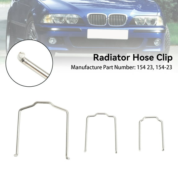 Radiator Hose Clip Fit for BMW E39 E38 E60 E90 745Li X5 E46 325I 328I M3 540I 740Il