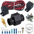 thumbnail image 1 of Radiator Hose Electric Fan Grounding Temperature Thermostat Switch Kit, 1 of 7