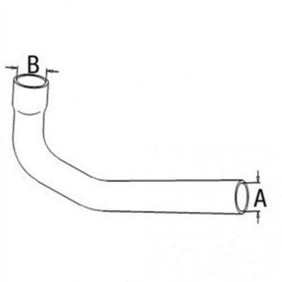 Radiator Hose - Upper fits Case IH 245 255 265 1962545C1