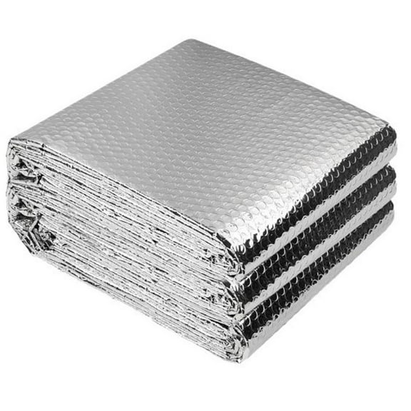 Radiator Insulation Foil 5m X 60cm Double Sided Aluminum Foil Roof Thermal Insulation Film Home Heating