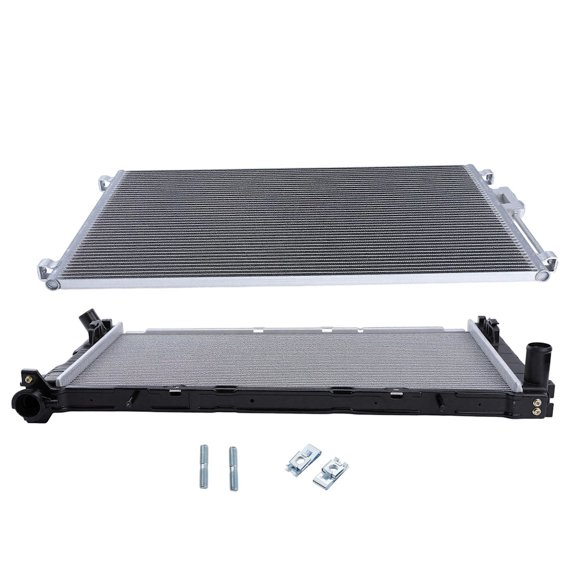 Radiator KIT Compatible: Dodge Caravan 2001-2004, Chrysler Voyager 2001-2003