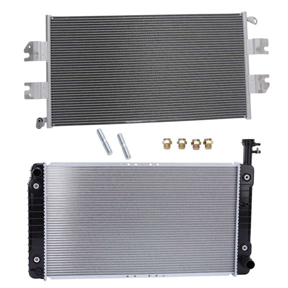Radiator KIT Compatible: GMC Savana 1500 2004-2014, Savana 2500 2005, Chevrolet Express 1500, Express 2500 2004-2006