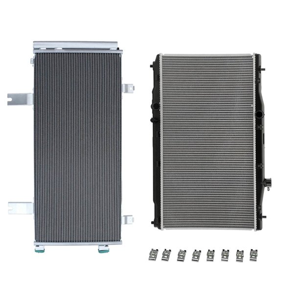 Radiator KIT Compatible: Honda Accord 2018-2022 Turbocharged, Condenser