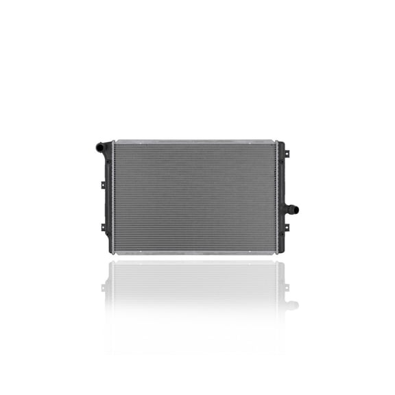 Radiator - Koyorad Compatible/Replacement for '06-15 Audi/Volkswagen VW A3/Jetta/Golf/GTI/TT, 13-15 Beetle 4Cy/2.0L Primary Plastic Tank, Aluminum Core - 1K0121251AB