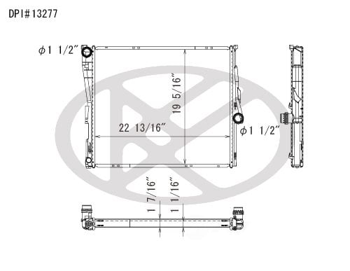 Koyorad A13277 Radiator
