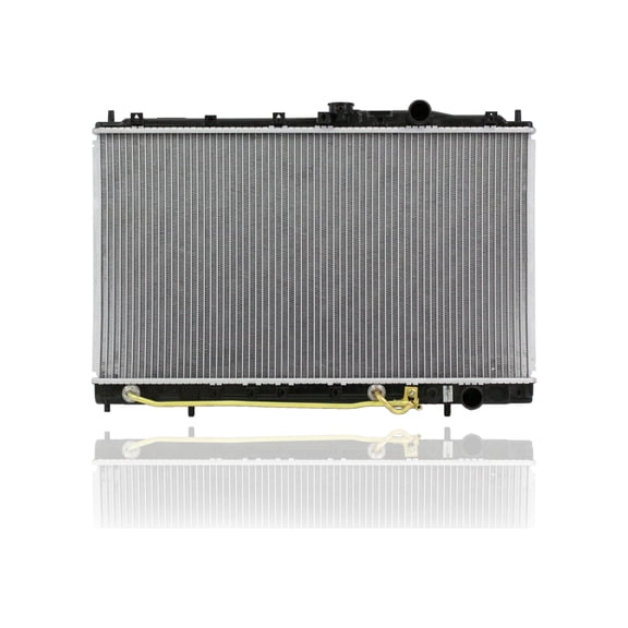 Radiator - Koyorad Fit/For 1393 93-96 Mitsubishi Mirage Dodge Colt Eagle Summit Automatic Transmission 4Cy 1.5L - Plastic Tank Aluminum Core, 1-Row