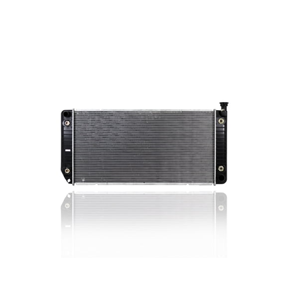 Radiator - Koyorad Fit/For 1693 95-00 Chevrolet C/K Series Pickup Suburban Blazer V8 5.7L - Plastic Tank Aluminum Core, 1-Row, With External Oil Cooler Fits select: 1994-1999 CHEVROLET GMT-400