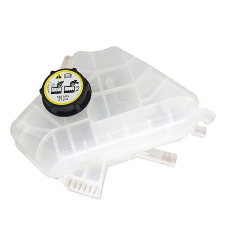 Radiator Overflow Bottle Tank With Cap For 2011-2019 Ford Fiesta S For 2011-2019 Ford Fiesta SE For 2011-2012 Ford Fiesta SEL For 2011-2012 Ford Fiesta SES For 2014-2019 Ford Fiesta ST