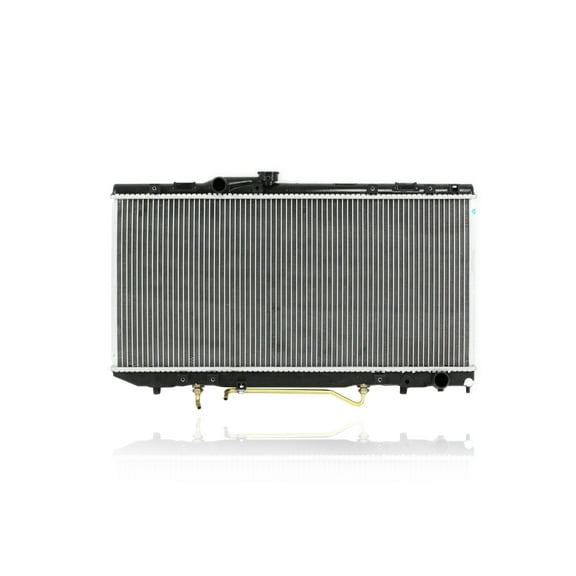 Radiator - Pacific Best Inc. Fit/For 1174 90-93 Toyota Celica GT/GTS Hatchback/Coupe Automatic Transmission 2.2L - Plastic Tank Aluminum Core