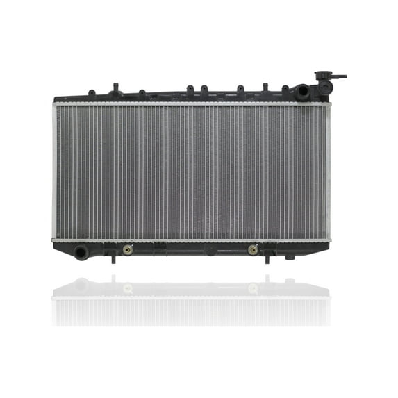 Radiator - Pacific Best Inc. Fit/For 1178 91-98 Nissan Sentra E-Model Automatic L4 1.6L - Plastic Tank Aluminum Core, 1-Row
