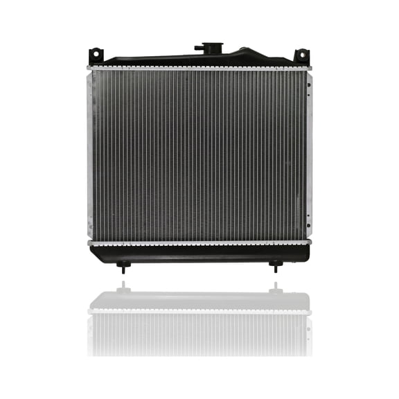 Radiator - Pacific Best Inc. Fit/For 1194 87-99 Dodge Dakota L4 2.2/2.5L V6 - Plastic Tank, Aluminum Core