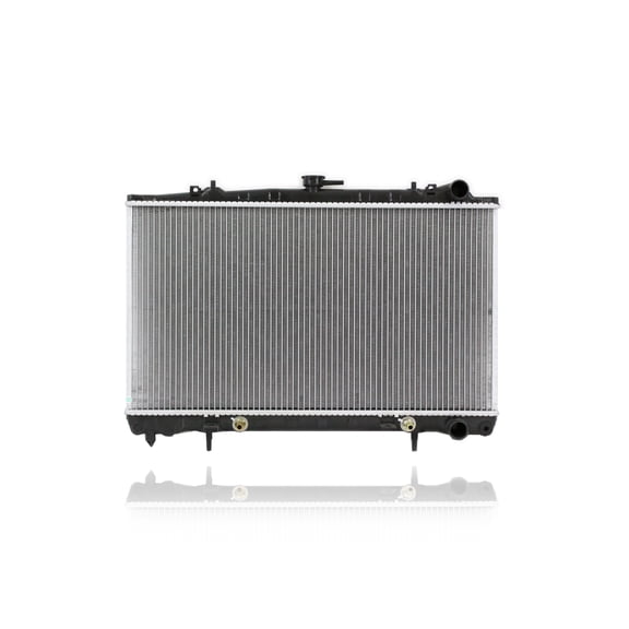Radiator - Pacific Best Inc. Fit/For 1276 91-94 Nissan 240SX Automatic 4Cy 2.4L - Plastic Tank Aluminum Core, 1-Row