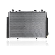 Radiator - Pacific Best Inc. Fit/For 1315 94-99 Mercedes-Benz 140 S600 Coupe/Sedan Automatic V12 - With Transmission Oil Cooler, Plastic Tank Aluminum Core