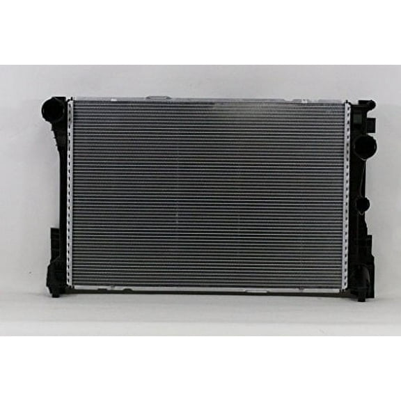 Radiator - Pacific Best Inc. Fit/For 13376 12-14 Mercedes-Benz C-Class Coupe/Sedan 1.8L, 12-14 SLK 1.8L Automatic 3.5L