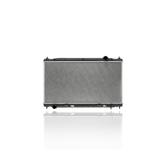 Radiator - Pacific Best Inc. Fit/For 13403 14-19 Infiniti Q50 3.5L/3.7L Automatic - Plastic Tank Aluminum Core, 1-Row, With Transmission Oil Cooler