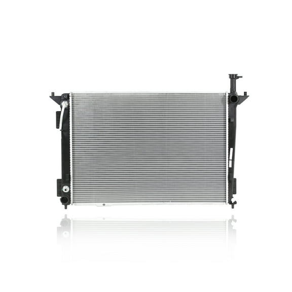 Radiator - Pacific Best Inc. Fit/For 13508 15-20 Kia Sedona 3.3L V6 Automatic - Plastic Tank Aluminum Core, 1-Row, With Transmission Oil Cooler