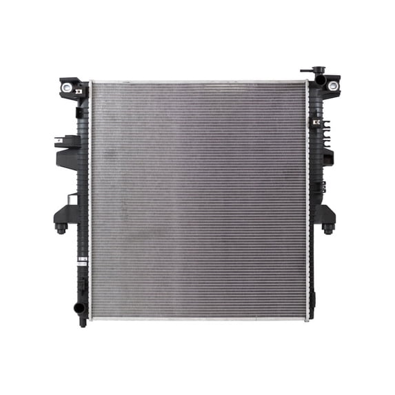 Radiator - Pacific Best Inc. Fit/For 13643 17-19 Nissan Titan Crew Cab, 17-18 Regular Cab 5.6L Gas Only - Plastic Tank Aluminum Core