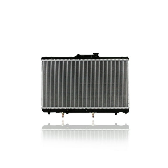 Radiator - Pacific Best Inc. Fit/For 1409 93-97 Toyota Corolla DX Geo Chevrolet PRIZM Automatic 4Cy 1.6/1.8L - Plastic Tank, Aluminum Core, 1-Row