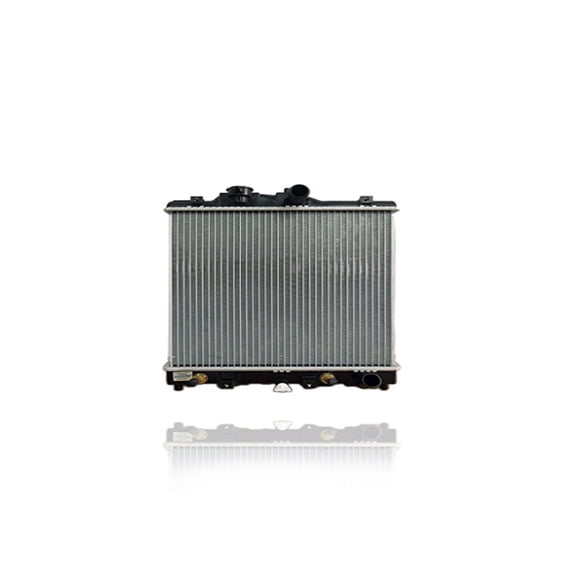 Radiator - Pacific Best Inc. Fit/For 1419 92-98 Honda Civic Sedan/Coupe Exclude SI, 93-97 Del Sol Automatic 1.6L - Plastic Tank Aluminum Core